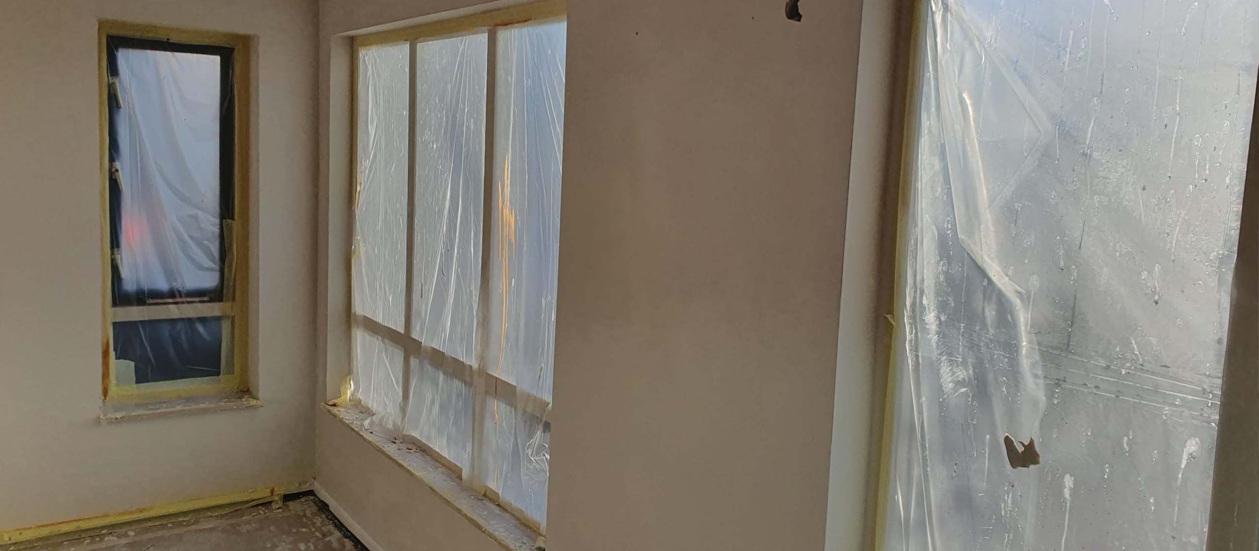 jkok stucwerk sierpleister - Woonkamer wanden stuken